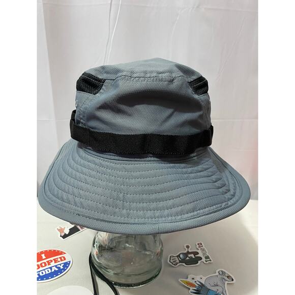 Adidas Aeroready Bucket Hat Unisex One Size Gray UPF 50 Sun Protection - Picture 9 of 9